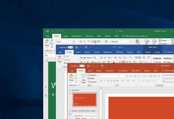 ΢Office Insider Build 12827.20160